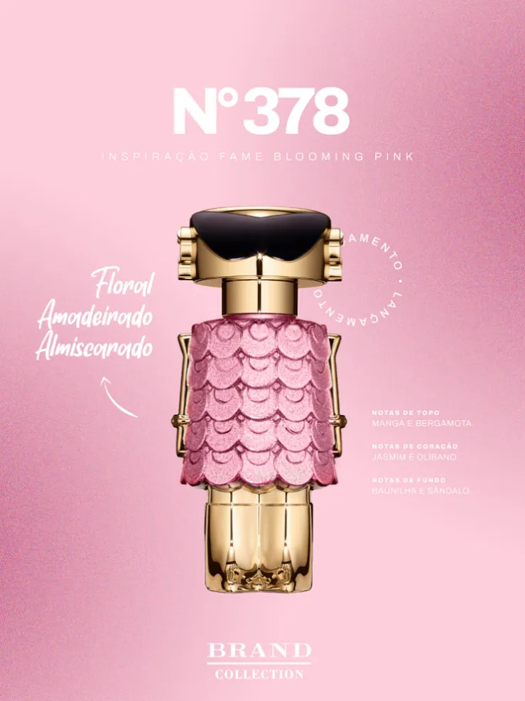 Perfume Feminino BRAND COLLECTION N°378 - Imagem 3