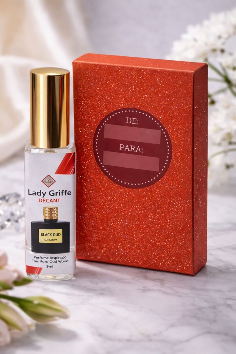 Decant Black Oud For Men Lonkoom 9ml - Inspiração Tom Ford Oud Wood - Imagem 2